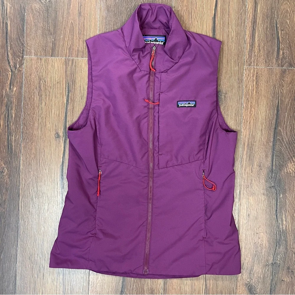 Patagonia Nano‎ Air Light Purple Primaloft Insulated Vest SZ MED - Picture 3 of 6